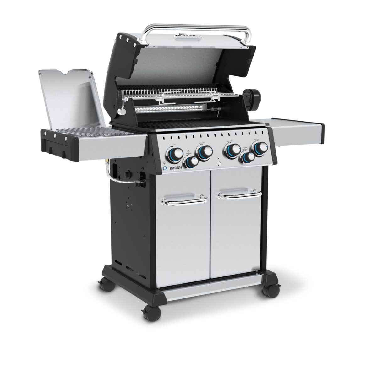 Broil King Gasbarbecue RVS Baron S 490 Infra Rood, incl. Braadspit - Afbeelding 15