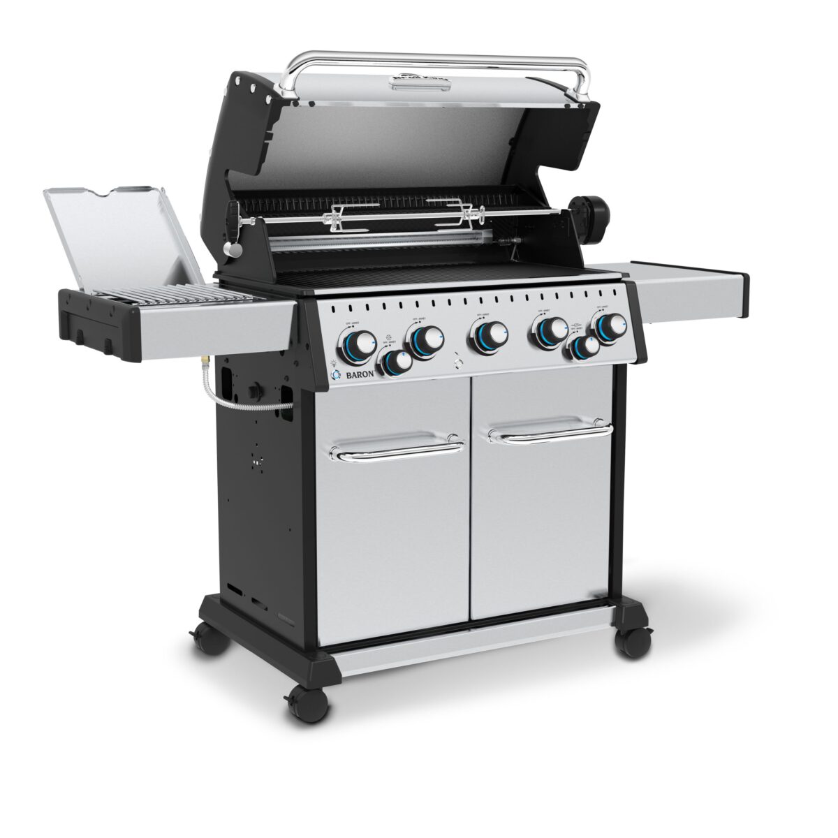 Broil King Gasbarbecue RVS Baron S 590 Infra Rood, incl. Braadspit - Afbeelding 14