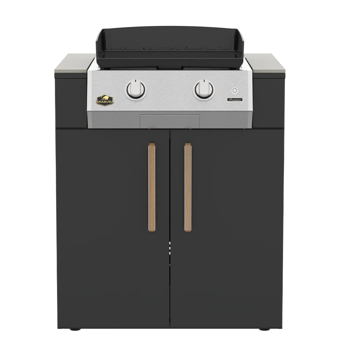 Brabura Grills buitenkeuken MODULA KC80 Plancha module