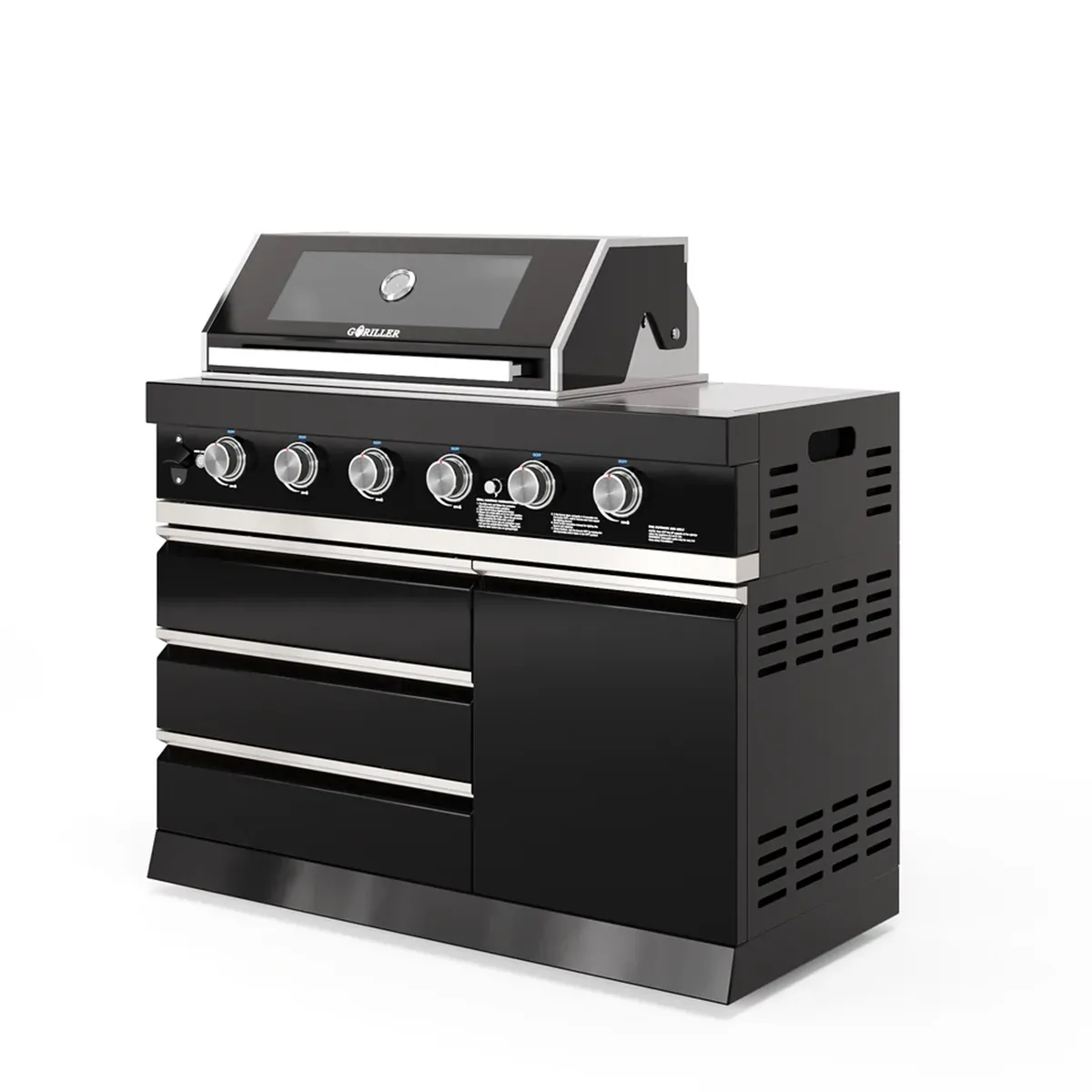 Goriller BLACKBACK 4+2 Barbecue Module XL Buitenkeuken - Afbeelding 2