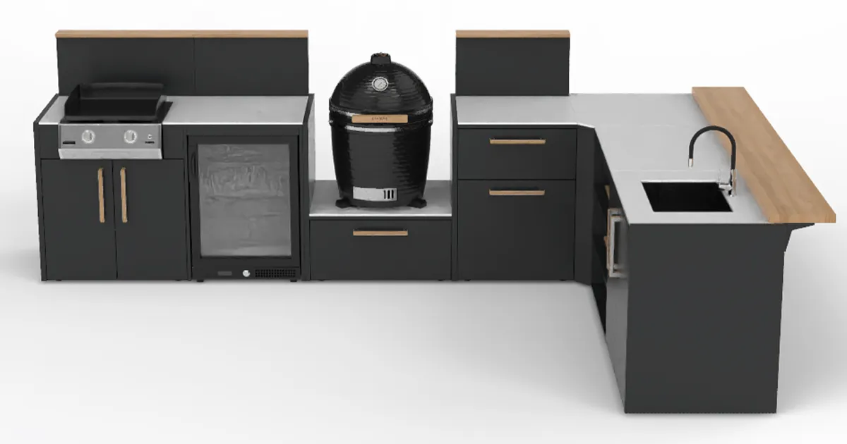 Onbegrenste Mogelijkheden met Modulaire Buitenkeukens