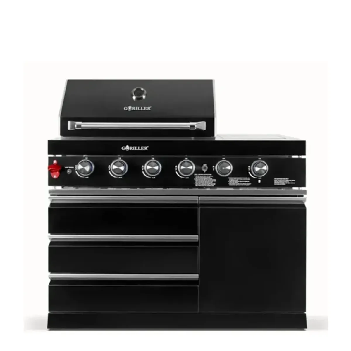 Goriller BLACKBACK 4+2 | Barbecue Module Buitenkeuken