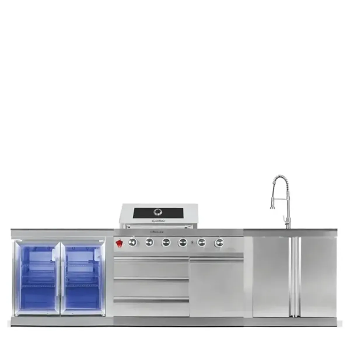 Goriller SILVERBACK M-1 Complete RVS Buitenkeuken