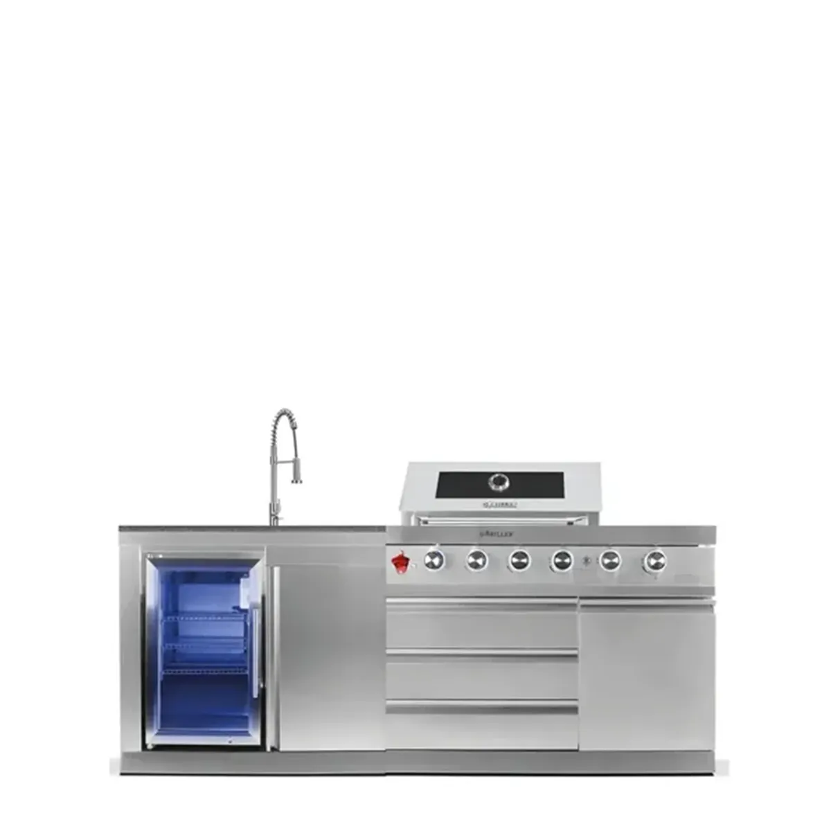 Goriller SILVERBACK S-1 Complete RVS Buitenkeuken