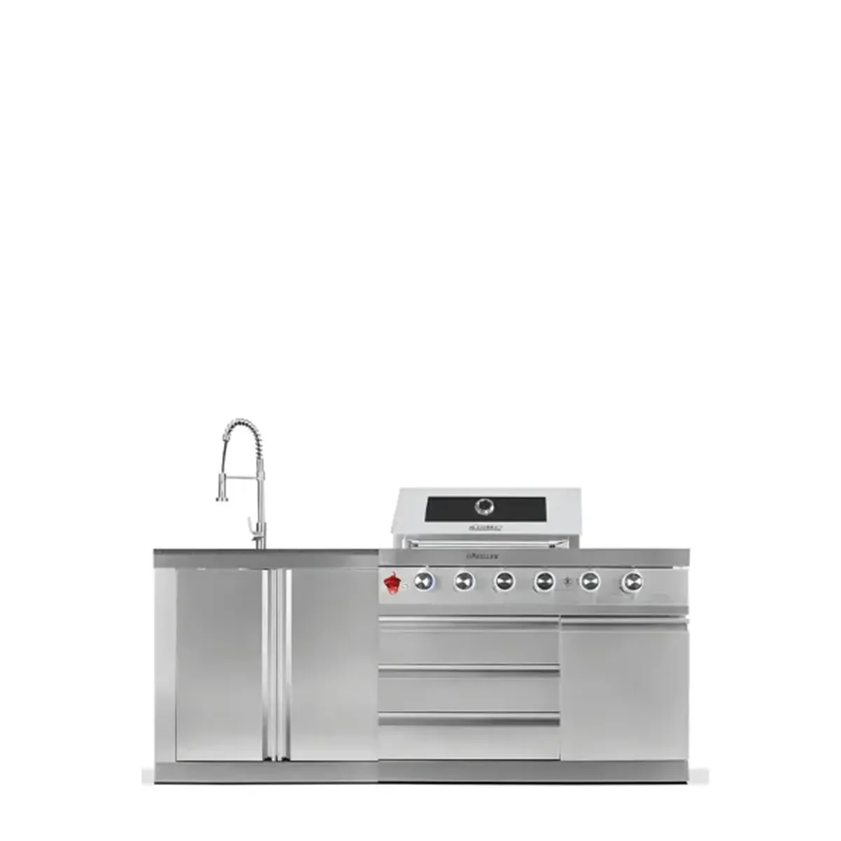Goriller SILVERBACK S-3 Complete RVS Buitenkeuken