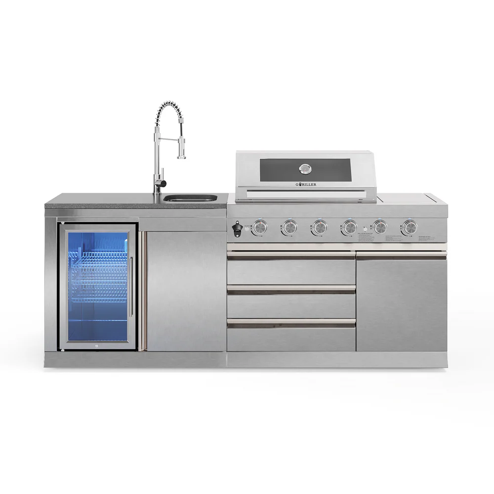 Goriller SILVERBACK S-1 Complete RVS Buitenkeuken