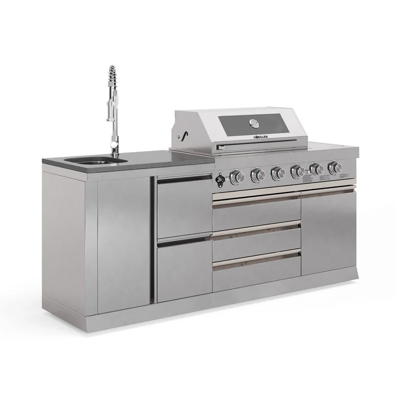 Goriller SILVERBACK S-3 Complete RVS Buitenkeuken - Afbeelding 5