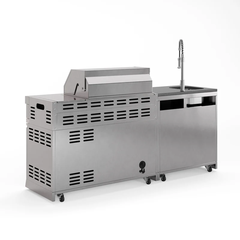 Goriller SILVERBACK S-3 Complete RVS Buitenkeuken - Afbeelding 6