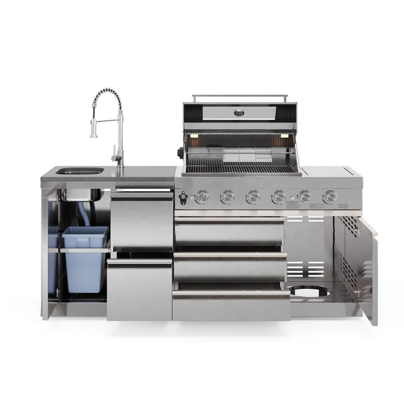 Goriller SILVERBACK S-3 Complete RVS Buitenkeuken - Afbeelding 7