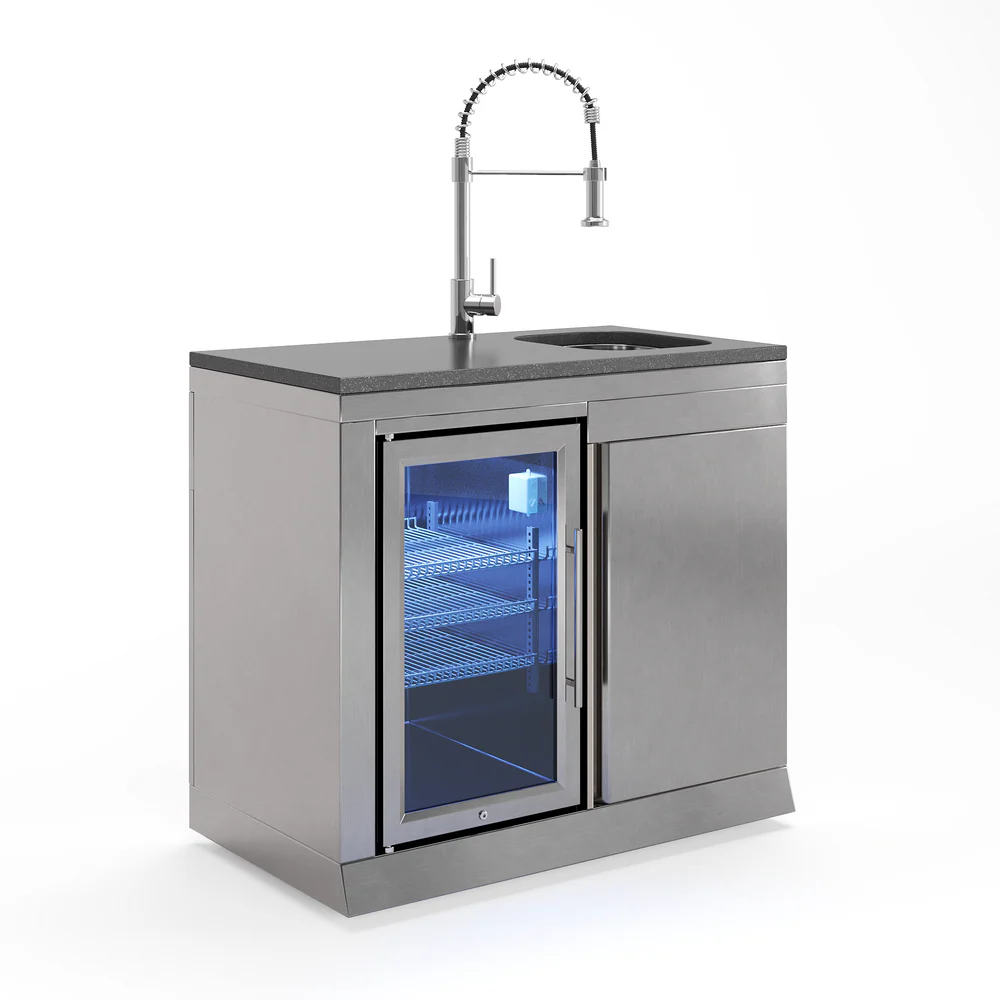 Goriller COOL CLEAN SILVER Module Buitenkeuken - Afbeelding 2
