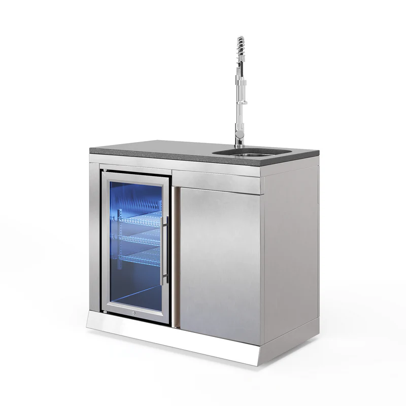 Goriller COOL CLEAN SILVER Module Buitenkeuken - Afbeelding 3
