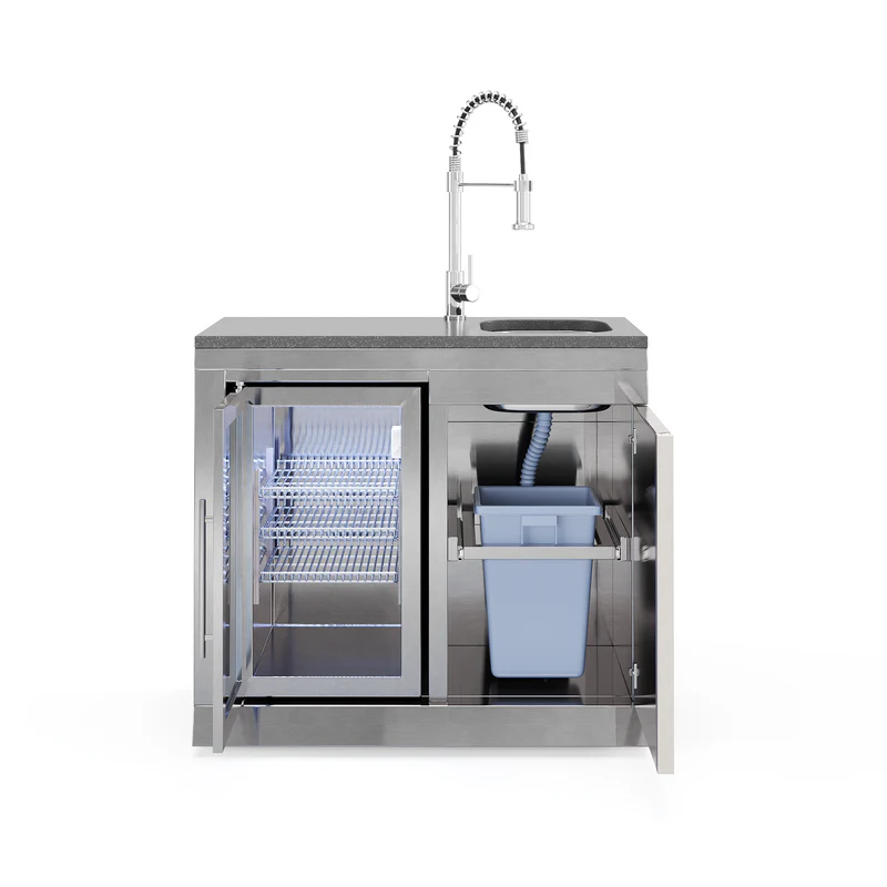 Goriller COOL CLEAN SILVER Module Buitenkeuken - Afbeelding 4