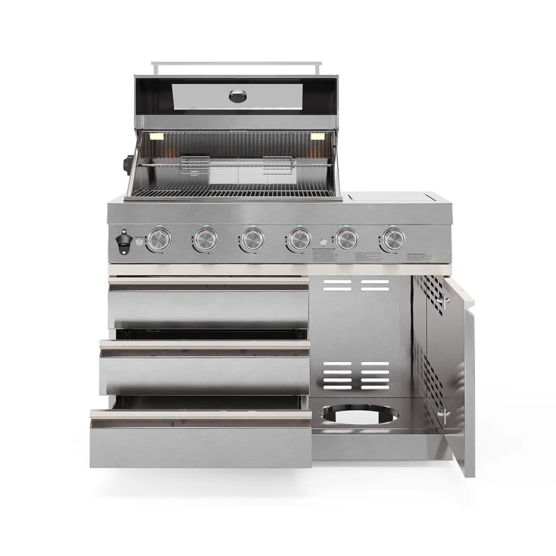Goriller SILVERBACK 4+2 Barbecue Module XL Buitenkeuken - Afbeelding 4