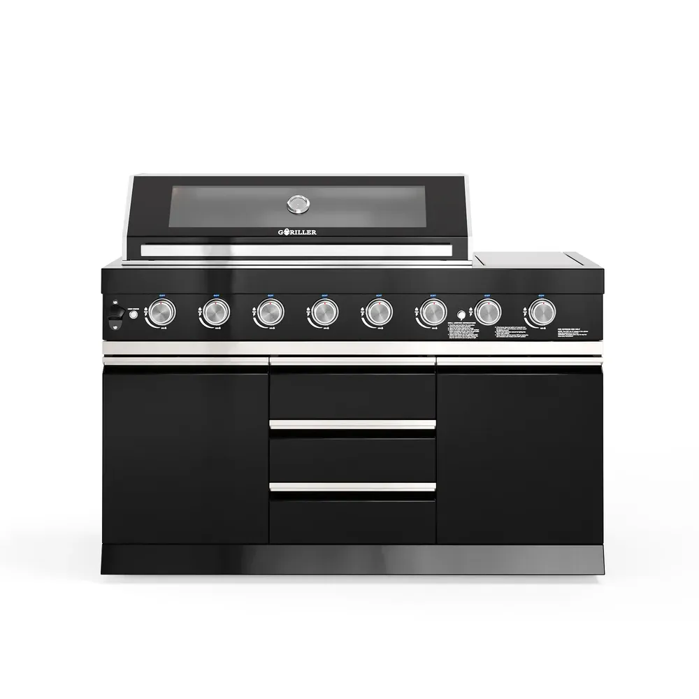 Goriller BLACKBACK 6+2 Barbecue Module XXL Buitenkeuken