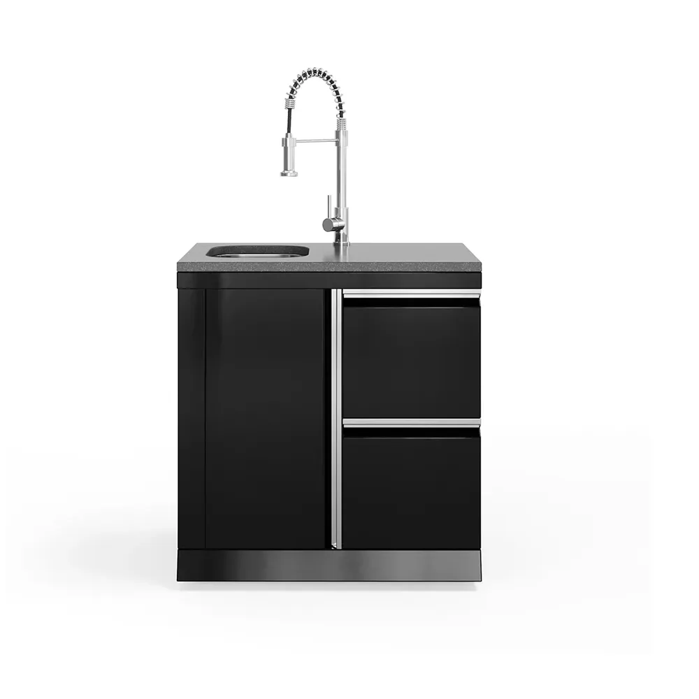 Goriller CLEAN BLACK Module Buitenkeuken