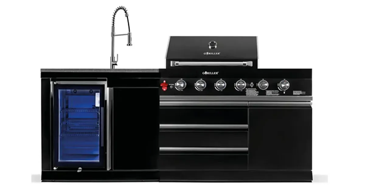 Goriller S-6 <strong>Goriller Buitenkeukens:</strong> Laat je Imponeren door de Compleetheid