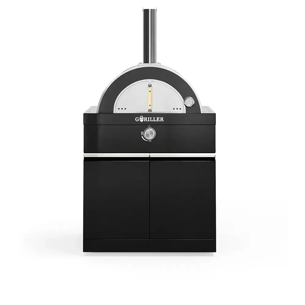 Goriller BLACKBACK ROCK Module met complete Pizzaoven op gas