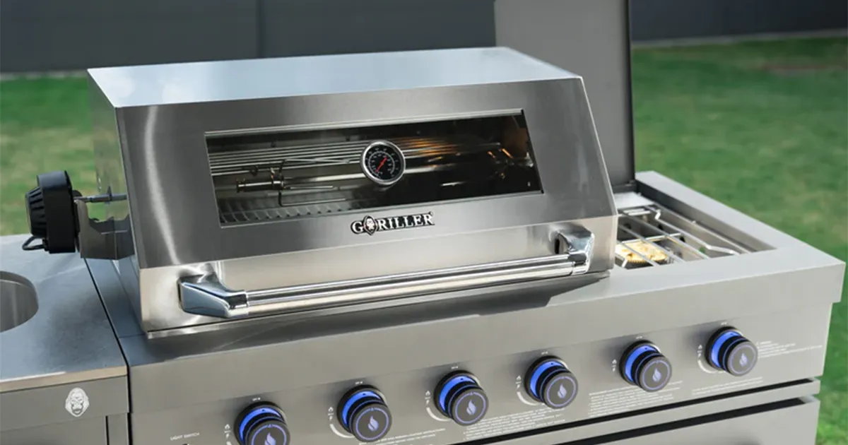 Empire S-3 BBQ <strong>Goriller Buitenkeukens:</strong> Laat je Imponeren door de Compleetheid