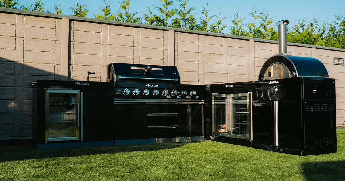 Goriller Blackback <strong>Modulaire Buitenkeukens:</strong> Snel en Gemakkelijk te plaatsen!