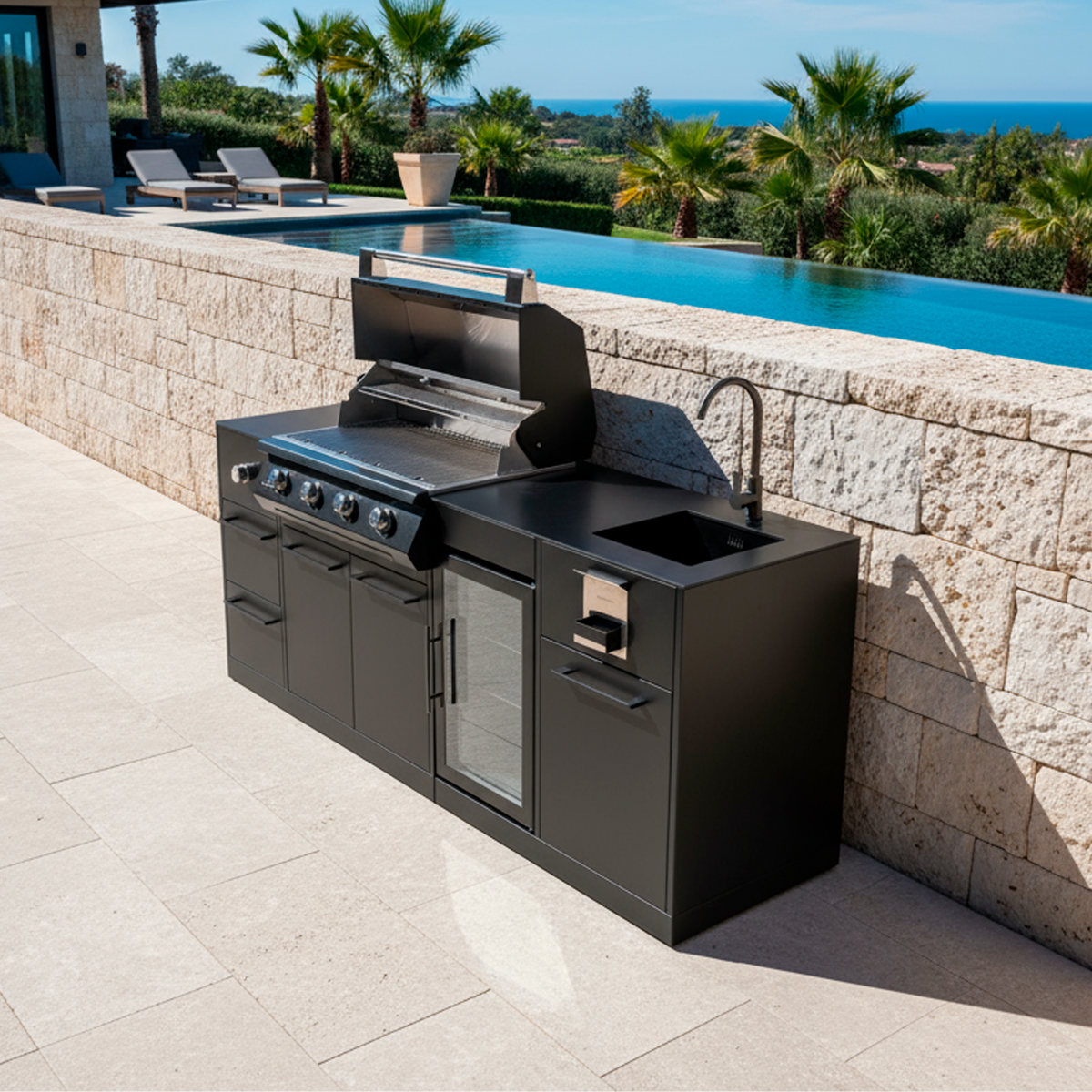 Brabura Grills Fusion Lite 400 Complete Buitenkeuken - Afbeelding 2