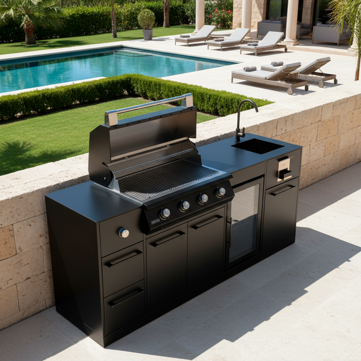 Brabura Grills Fusion Lite 400 Complete Buitenkeuken - Afbeelding 3