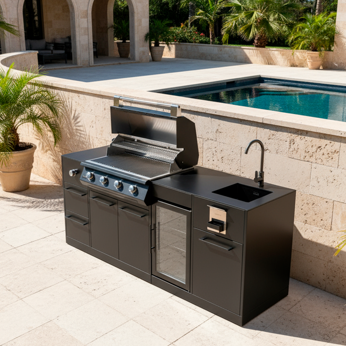 Brabura Grills Fusion Lite 400 Complete Buitenkeuken - Afbeelding 5