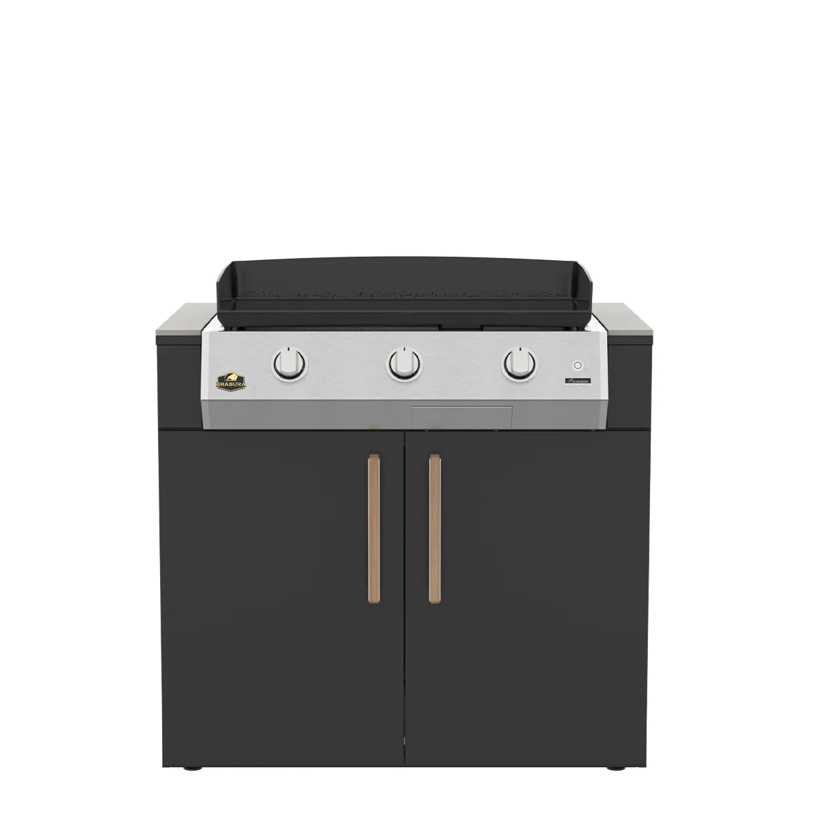 Brabura Grills buitenkeuken MODULA KC100 Plancha module