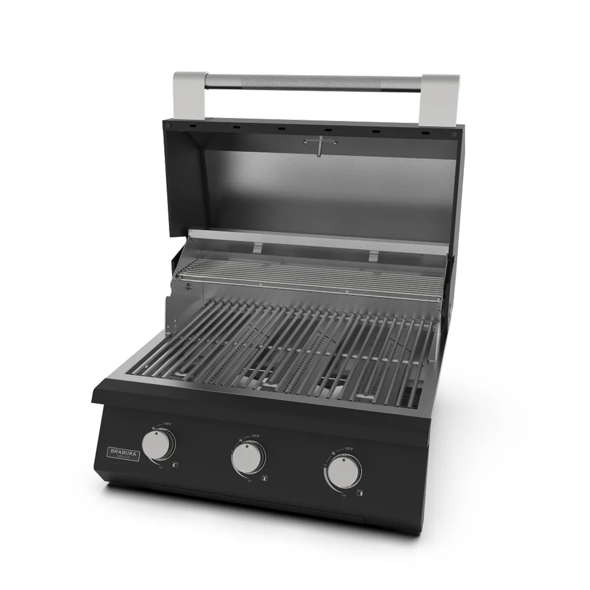 Brabura Grills Inbouw Gas Barbecue Fusion 300 Lite Zwart