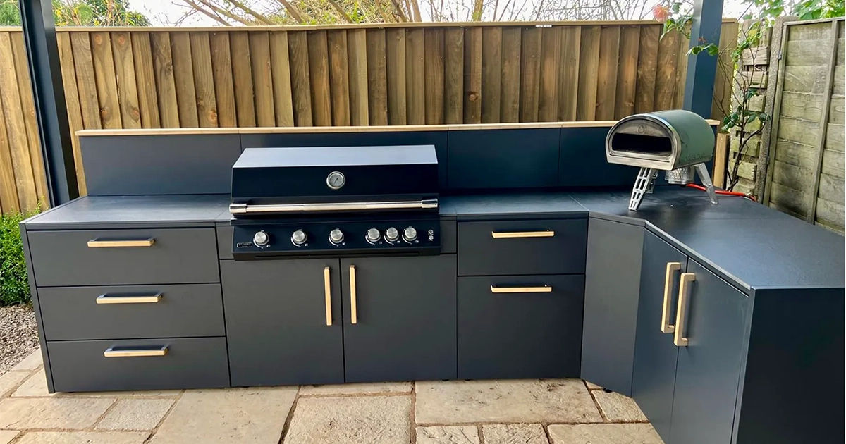 Brabura bericht Brabura MODULA Roestvrij Stalen Buitenkeukens Inclusief Premium Apparatuur