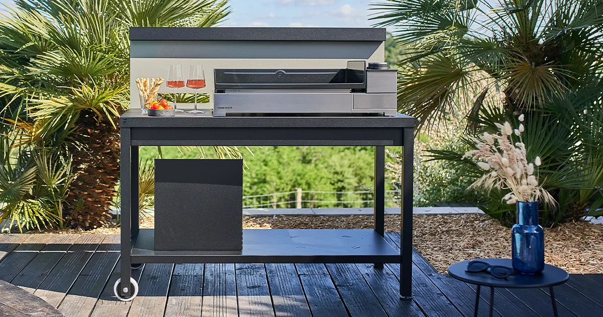 FA Premium Buiten Plancha Grill Sets Elektrisch