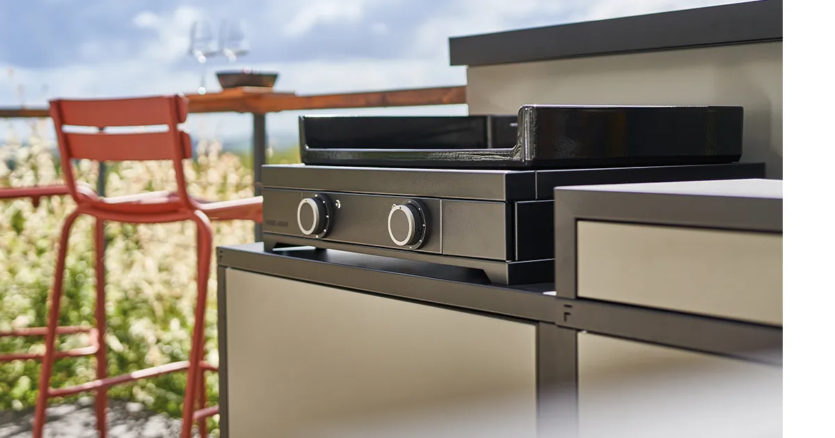 FA Set <strong>Elektrische plancha grills het hele jaar te gebruiken, binnen en buiten!</strong>