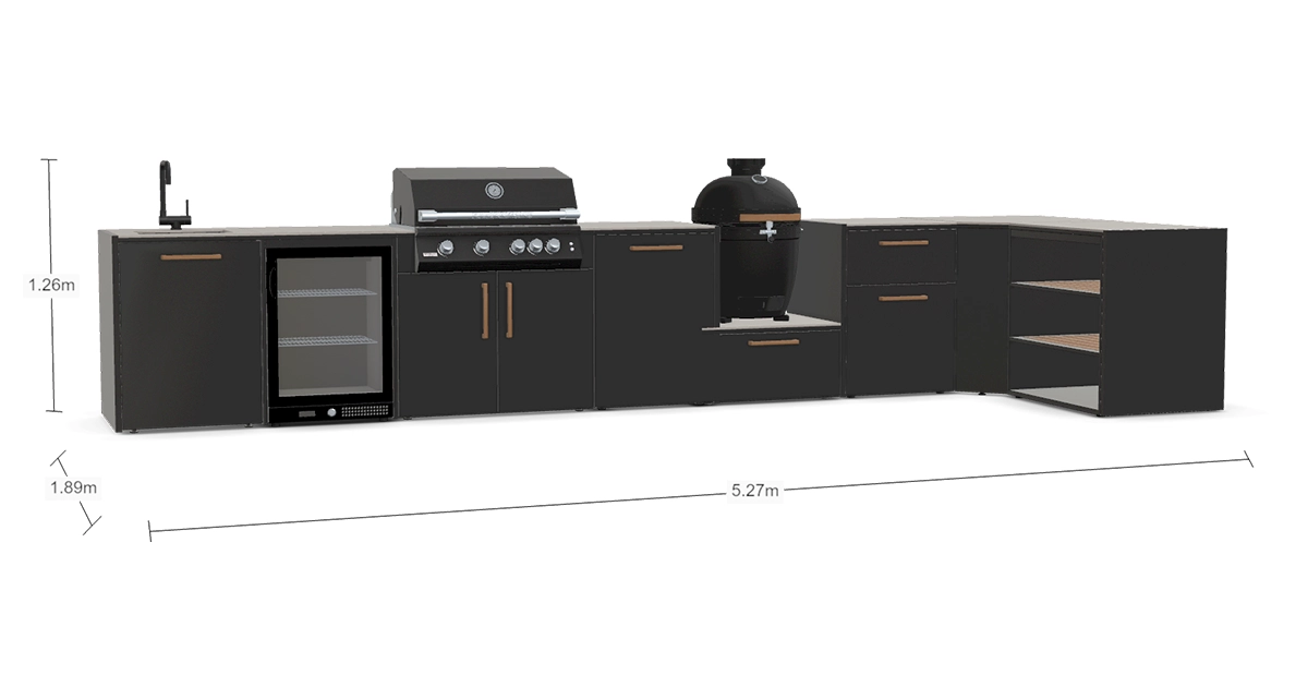 Waarom RVS 304 het geheim is van een levenslange buitenkeuken