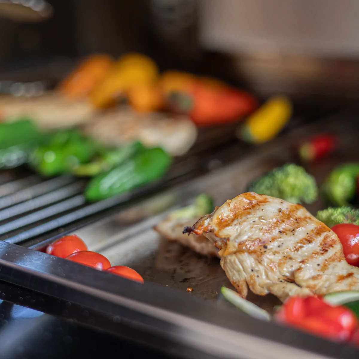 Goriller PLANCHA ROESTVRIJ STAAL GRILLPLAAT voor gasbarbecue - Afbeelding 2