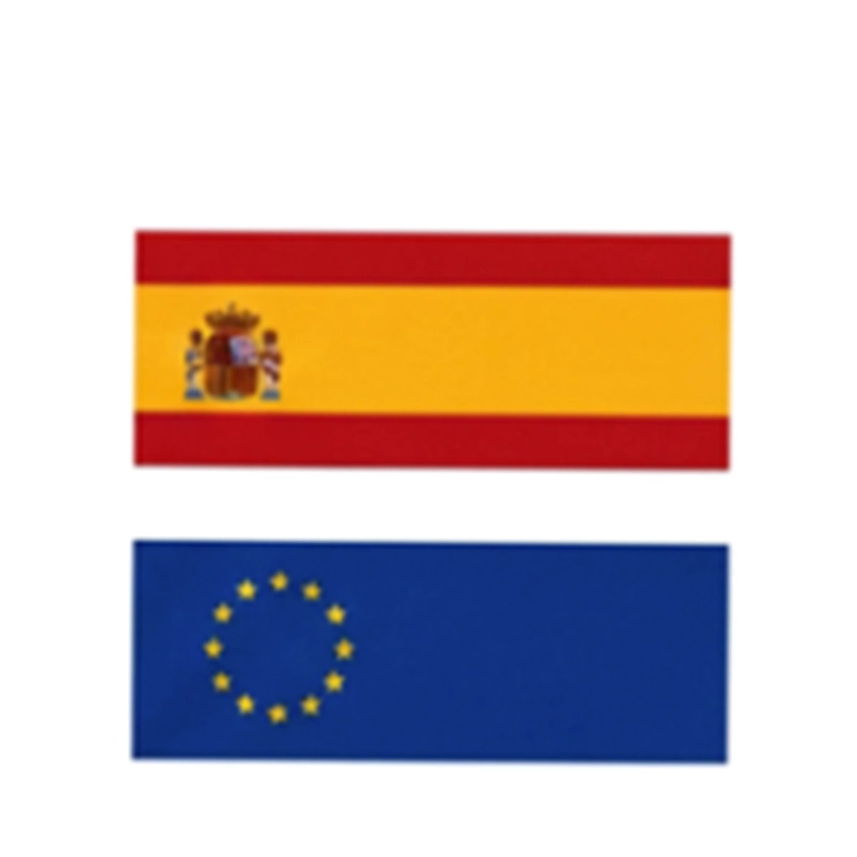 Spaanse vlag onder