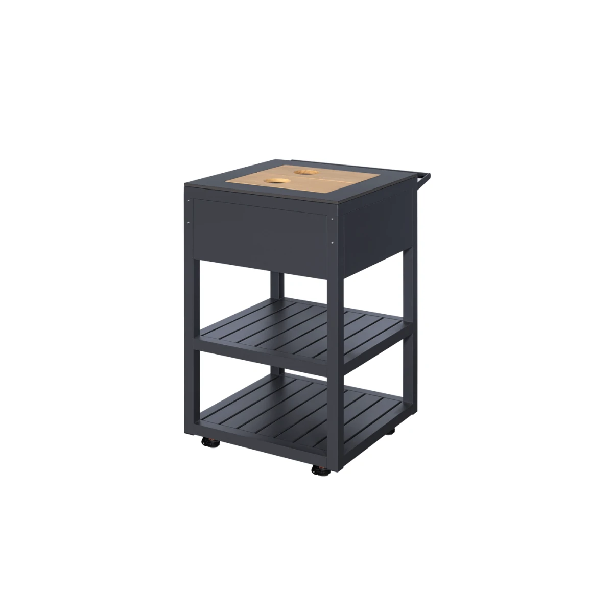 Moderia - Rivo Collectie - Vrijstaande hoekkookmodule 90° met ijsbakken - Afbeelding 4