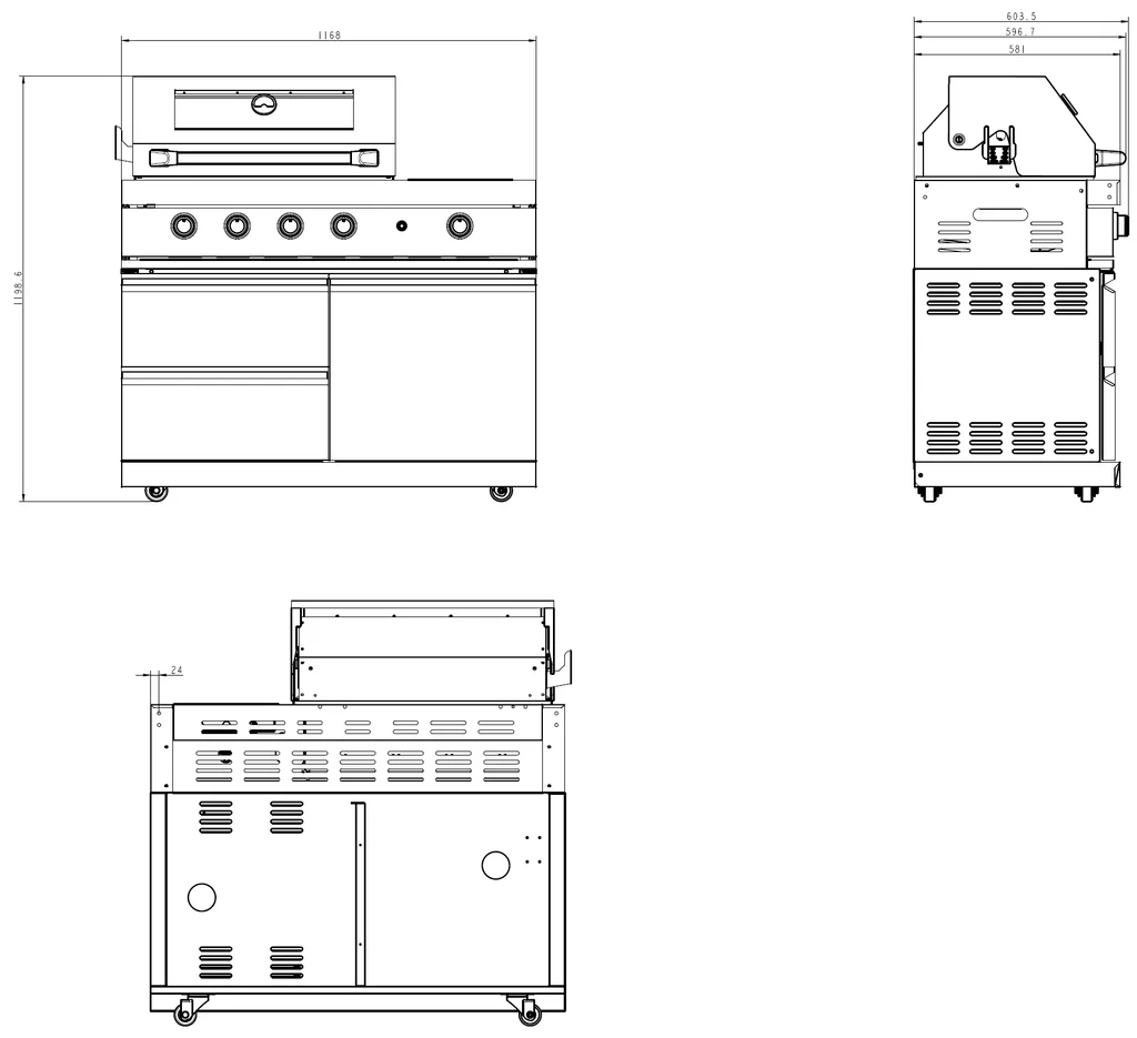 Moderia - Axio Collectie - Complete buitenkeuken Zwolle - Afbeelding 11