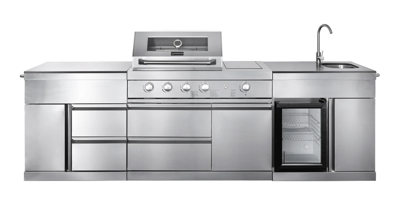 Moderia Axio Rotterdam complete RVS buitenkeuken